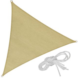 Voile D'ombrage Triangulaire, Beige - 360 X 360 X 360 Cm