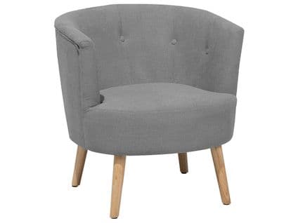 Fauteuil Gris Clair Odenzen