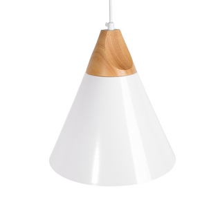 Lampe Suspension En Aluminium Blanc Albano