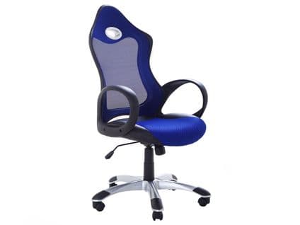 Chaise De Bureau Design Bleue Ichair