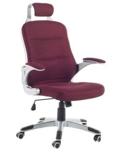 Fauteuil De Bureau Rouge Bordeaux Premier