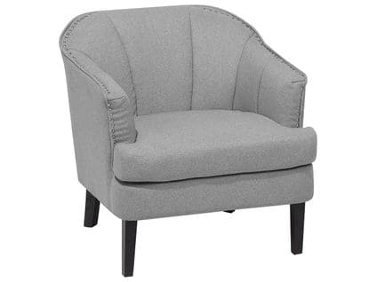 Fauteuil Gris Clair Elverum