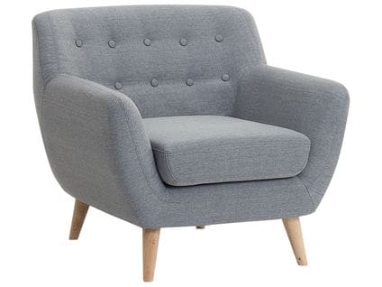 Fauteuil Gris Clair Motala