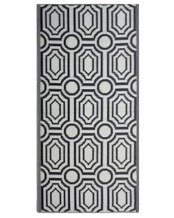 Tapis D'extérieur Noir 90 X 180 Cm Bidar