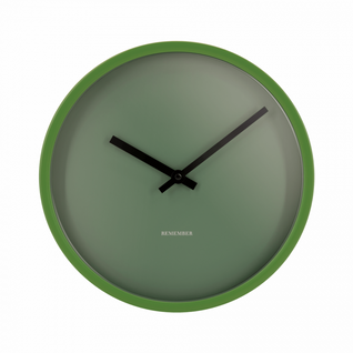 Horloge Murale D30cm Vert
