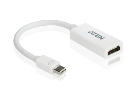 Aten Convertisseur Compact Et Passif Pour Mini Display Port à HDMI. Pour Résolutions Jusqu'à 1920 X