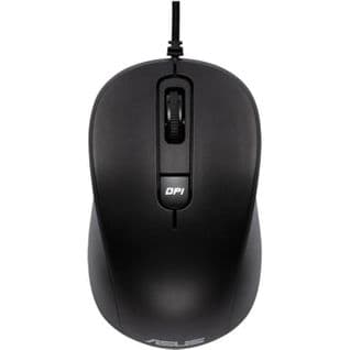 Souris Filaire Optique - Mu101c - Ambidextre - Coloris Noir