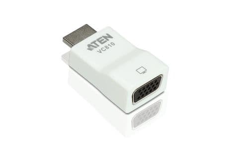 Aten Convertisseur HDMI à Vga Compact Et Passif. Pour Résolutions Jusqu'à 1920 X 1200