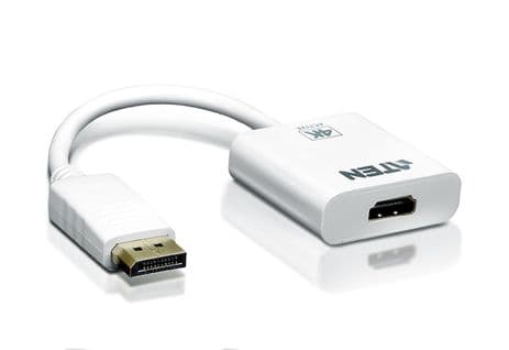 Aten Convertisseur Compact Et Actif Pour Display Port à HDMI. Pour Résolutions Jusqu'à 4k. Support