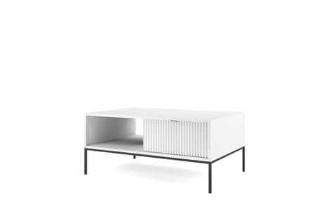 Table Basse Avon 104x68x48 Cm Blanc