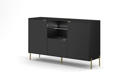 Buffet Diamo 156x42x91 Cm Noir