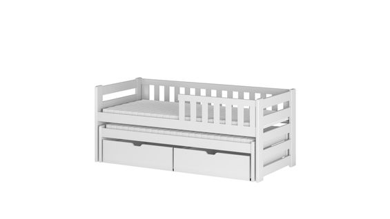 Lit Enfant Bolko 90x200 Cm Blanc