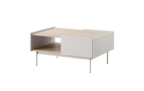 Table Basse Color 97x65x45 Cm Beige