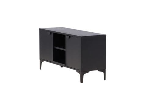 Meuble Tv Piring 120x40x63 Cm Noir