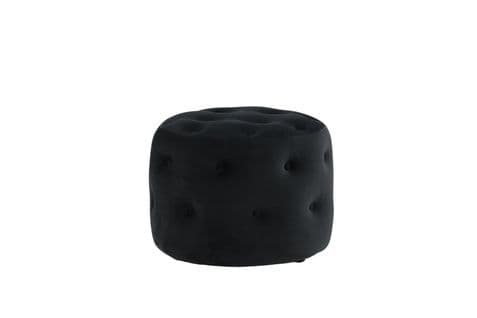 Pouf Benjamin 55x55x44 Cm Noir