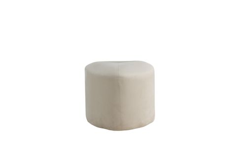 Pouf Peg 46x46x41 Cm Blanc