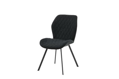 Chaise Gemma 50x63x90 Cm Noir