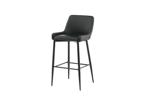 Tabouret De Bar Plaza 48x57x105 Cm Noir