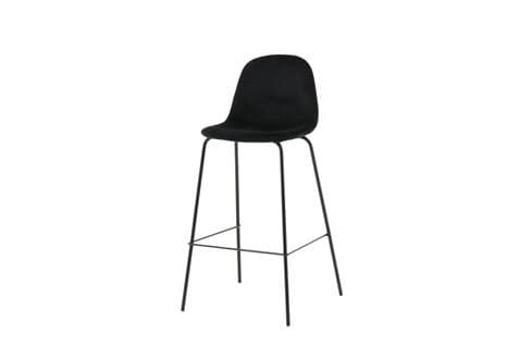 Tabouret De Bar Polar 42x43x105 Cm Noir