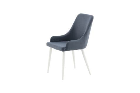 Chaise Plaza 49x58x86 Cm Bleu