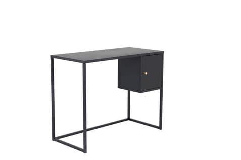 Bureau Bakal 45x95x75 Cm Noir