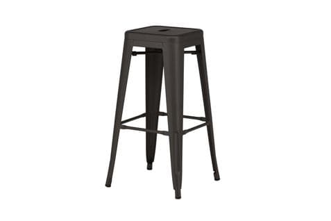 Tabouret De Bar Tempe 43x43x76 Cm Grisfoncé