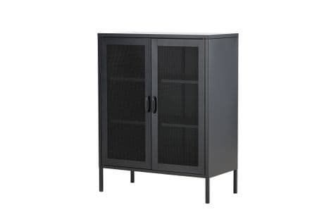 Vitrine Misha 80x40x102 Cm Noir