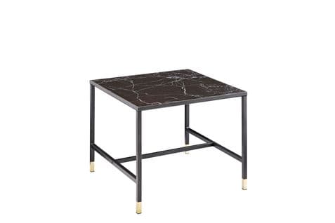 Table Basse Dipp 60x60x48 Cm Noir