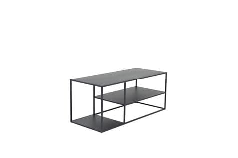 Table Basse Staal 50x120x50 Cm Noir