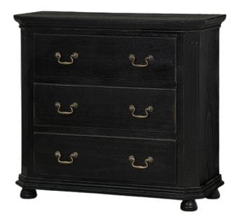 Commode Cesena 93x39x84 Cm Noir