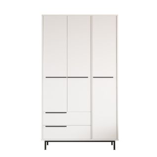 Armoire Ocean 112x55x196 Cm Blanc