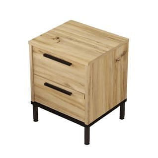 Table De Chevet Luvio 40x36x49 Cm Naturel