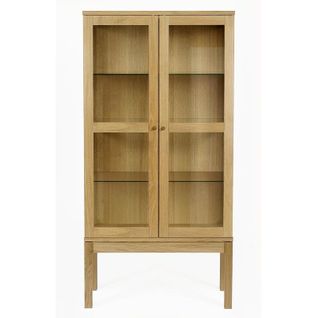 Vitrine 2 Portes "abbeywood" 170cm Naturel