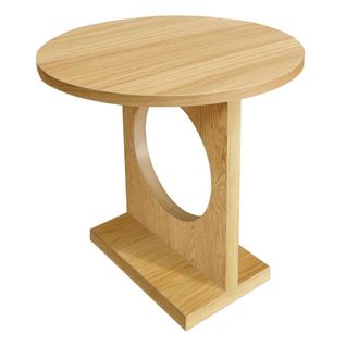Table D'appoint Design "bau" 45cm Naturel