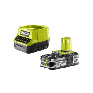 Pack Batterie Ryobi 18v One+ 1.5ah Lithiumplus Et Chargeur Rapide 2.0ah Rc18120-115