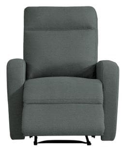 Fauteuil Relax OSCAR Tissu Gris Anthracite