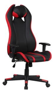 Fauteuil de bureau ALIEN Noir et rouge