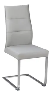 Chaise KIMI polyuréthane gris