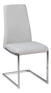 Chaise DIONE polyuréthane gris
