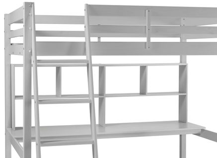 Option bureau pour mezzanine BLOOM Gris