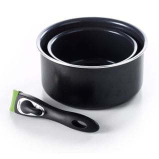 Clickpan Magneto Diamond Black Lot De 2 Casseroles - Ø 16/20 Cm + Poignée