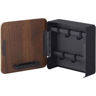 Boîte à Clés Magnétique Rin Key Box Noir Et Marron