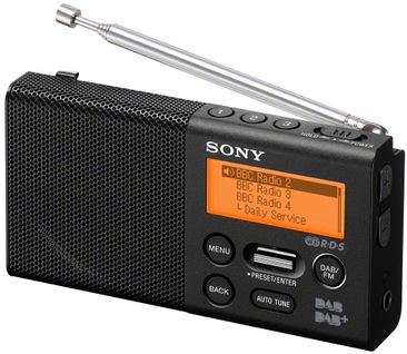 Radio Portable Compacte, Fm/dab/dab+ Noir - Xdr-p1dbp