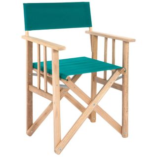 Fauteuil Pliable Réalisateur En Eucalyptus Vert