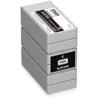 Cartouches D'encre Gjic5(k): Ink Cartridge For Colorworks C831 And Gp-m831 (black)
