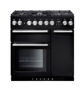 Piano de cuisson FALCON NEX90DFBL/C Mixte 90 noir