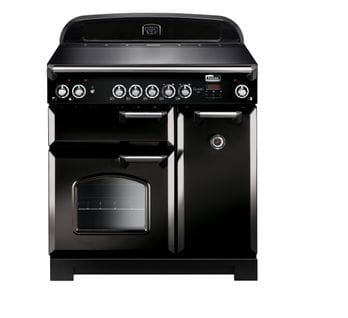 Cuisinière vitrocéramique FALCON CLA90ECBL/C-EU Noir