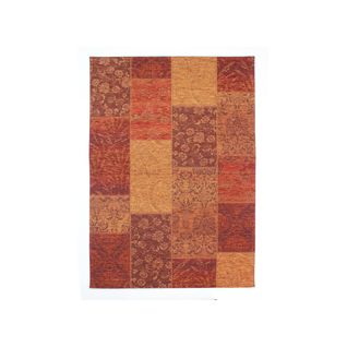 Tapis Effet Patchwork Ethnique Pour Salle à Manger Patchwork Terre 200x290