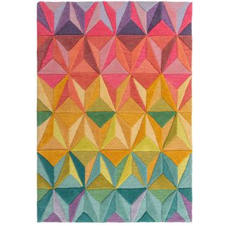 Tapis De Salon Dreamy En Laine - Multicolore - 120x170 Cm