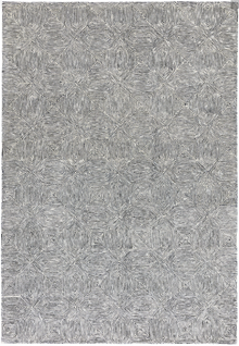 Tapis De Salon Moderne En Laine Cambridge En Laine - Gris - 120x170 Cm